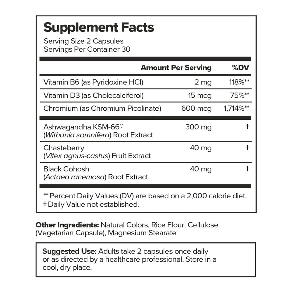 Menopause Vitamin Capsules